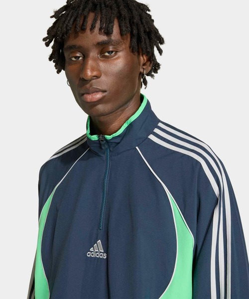 adidas（アディダス）の「チームガイスト ハーフジップ スウェットシャツ / ハーフジップ / アディダスオリジナルス adidas Originals（スウェット・メンズ・ブラック/ブルー/グレー・XX-LARGE/3XL/LARGE/MEDIUM/SMALL/X-LARGE/X-SMALL）」の13枚目の写真