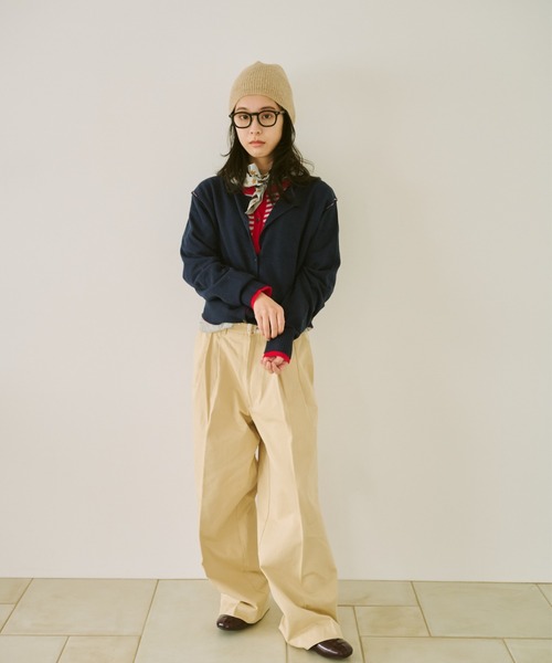 common gull products. 二層の腰回りなチノパンツ ベージュS common gull products.（コモンガルプロダクツ）の「二層の腰周りな