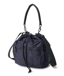 NEW ERA（ニューエラ）の「【NEW ERA】2WAY ドローストリング ポーチ 3L ペイズリー / ネイビー（ショルダーバッグ）」