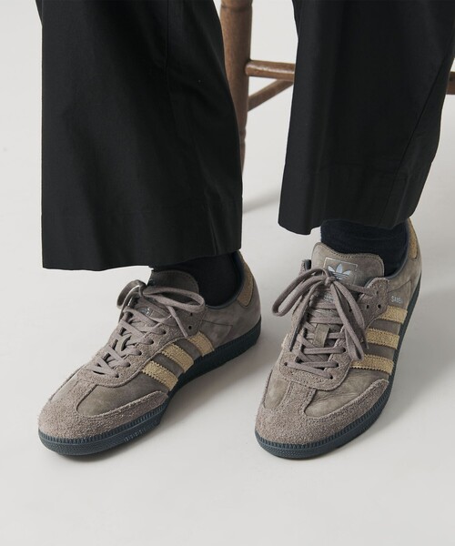 adidas Originals（アディダスオリジナルス）の「【別注】＜adidas Originals＞サンバ OG スニーカー（スニーカー・メンズ・モカ・25.5cm/26cm/26.5cm/27cm/27.5cm/28cm/28.5cm/29cm/30cm）」の2枚目の写真