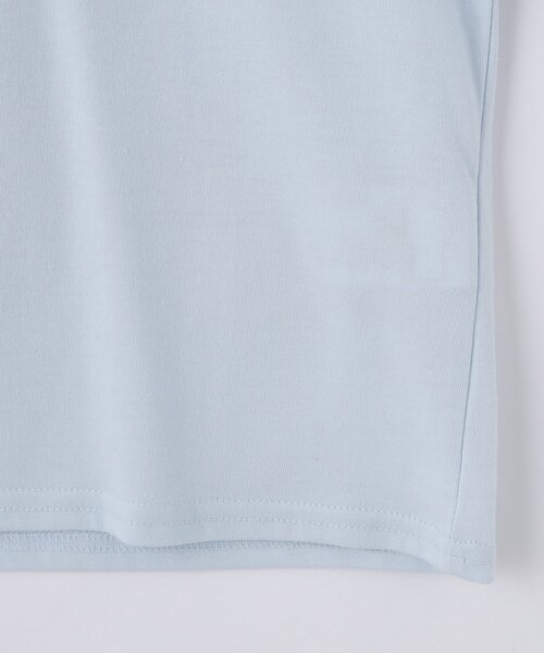 THE SHOP TK (ザ ショップ ティーケー )の「【110-160】袖レイヤード長袖Teeレースアップリケ(Tシャツ/カットソー・キッズ・パープル/サックスブルー・11/16/15 /14/13/12)」の8枚目の写真