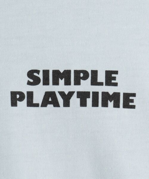 THE SHOP TK (ザ ショップ ティーケー )の「【110-160】袖レイヤード長袖Teeレースアップリケ(Tシャツ/カットソー・キッズ・パープル/サックスブルー・11/16/15 /14/13/12)」の12枚目の写真