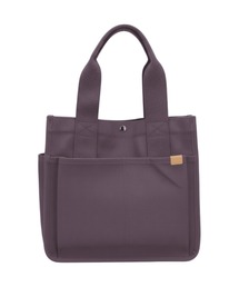 DOT&STRIPE キャンバス両サイドポケット付きA4 トート