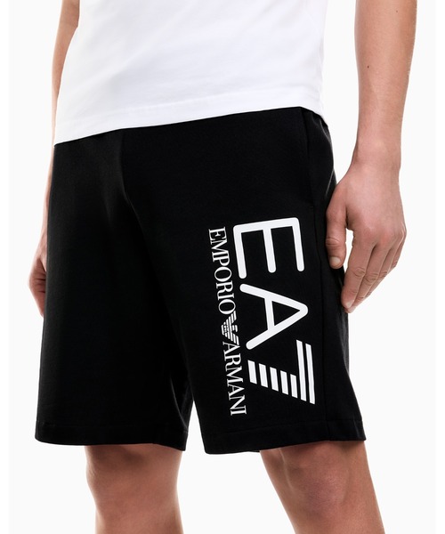 EMPORIO ARMANI EA7(エンポリオアルマーニイーエーセブン)の「【エンポリオ アルマーニ EA7】Core Identity ショートパンツ コットン(その他パンツ・メンズ・ブラック/マスタード・X-SMALL/X-LARGE/SMALL/MEDIUM/LARGE)」の4枚目の写真
