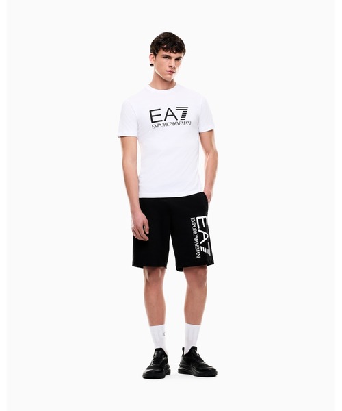 EMPORIO ARMANI EA7(エンポリオアルマーニイーエーセブン)の「【エンポリオ アルマーニ EA7】Core Identity ショートパンツ コットン(その他パンツ・メンズ・ブラック/マスタード・X-SMALL/X-LARGE/SMALL/MEDIUM/LARGE)」の5枚目の写真