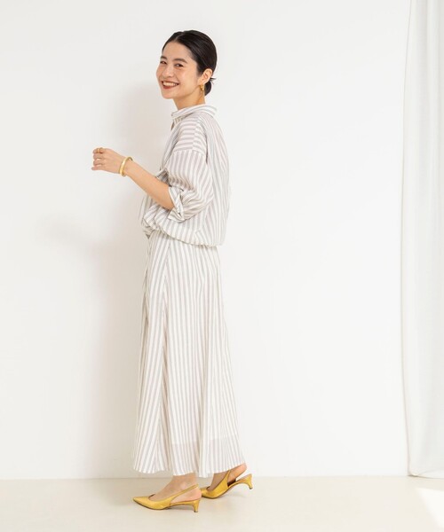 NOLLEY’S（ノーリーズ）の「ウォッシャブルドロストシャツ（シャツ/ブラウス・レディース・ホワイト系その他4/ブルー系その他3/ピンク系その他3・38）」の19枚目の写真