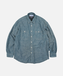 FRIZMWORKS（フリズムワークス）の「KUROKI CHAMBRAY WORK SHIRT _ WASHED BLUE（シャツ/ブラウス）」