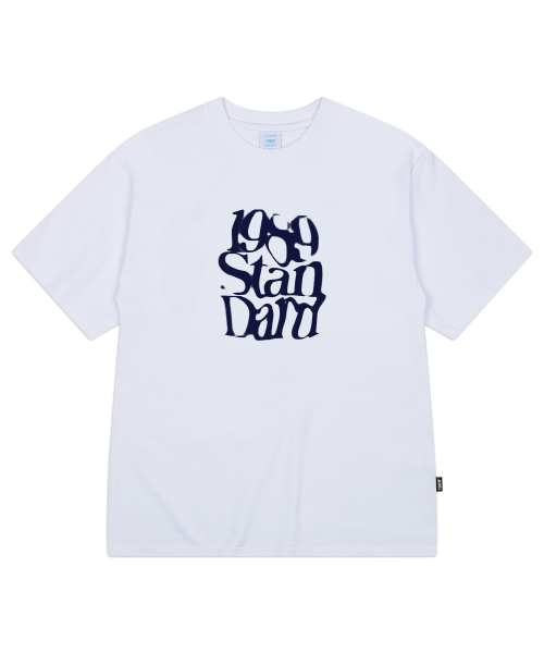 1989STANDARD(1989スタンダード)の「ILLUSION クールコットンオーバーサイズ半袖(SISSTD-0072)(Tシャツ/カットソー・レディース・ライトグレー/ホワイト/ブラック/ネイビー/ブルー/アイボリー・MEDIUM/X-LARGE/LARGE)」の10枚目の写真