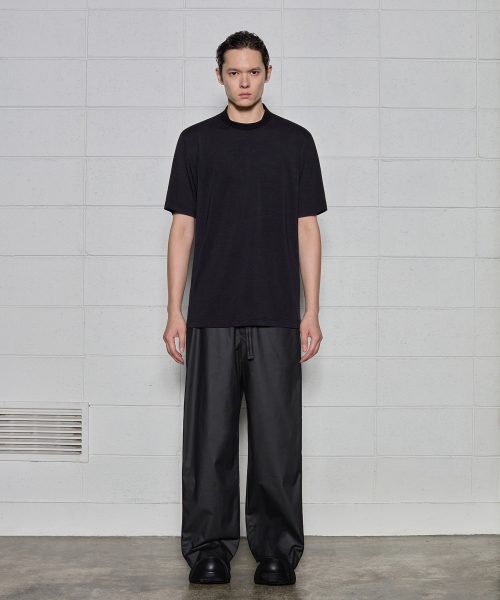 DGNAK（ディグナク）の「レイヤードクルーネックTシャツ（ブラック）（Tシャツ/カットソー・メンズ・ブラック・LARGE/MEDIUM）」の6枚目の写真