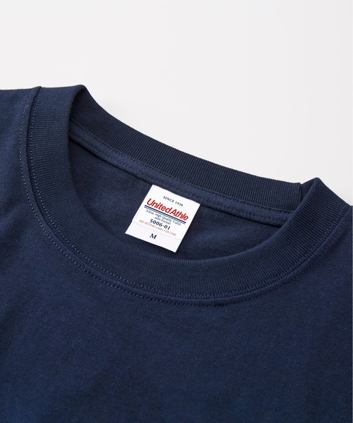 United Athle(ユナイテッドアスレ)の「ユナイテッドアスレ 5.6オンス ハイクオリティーTシャツ(Tシャツ/カットソー・メンズ・ブラック/ホワイト/ネイビー/スミクロ/アッシュ・XS/M/L/XL/S)」の16枚目の写真