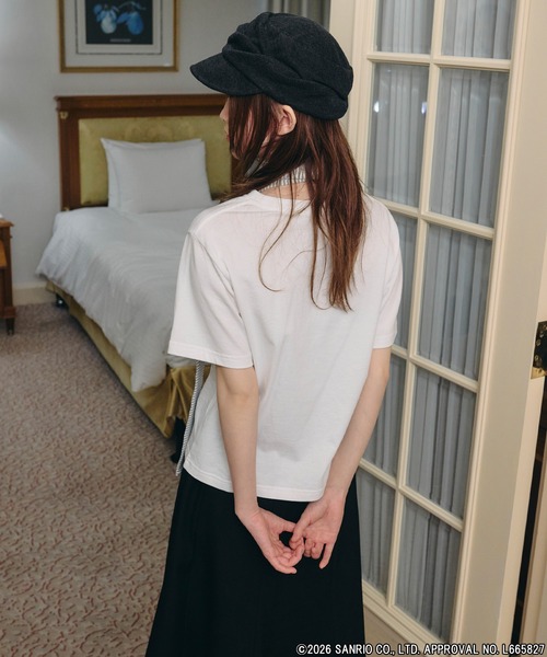sanrio(サンリオ)の「【Unblend】【Sanrio characters/サンリオキャラクターズ】別注 アソート グラフィックプリント半袖Tシャツ(Tシャツ/カットソー・レディース・ブラック系/ブラック/ホワイト系/オフホワイト・FREE)」の16枚目の写真