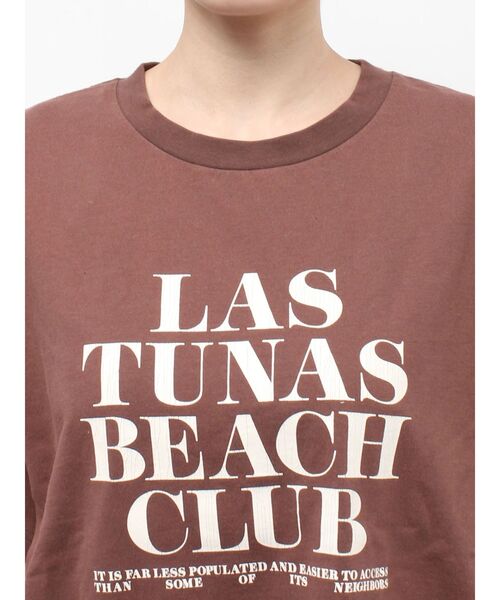 Ungrid（アングリッド）の「ヴィンテージウォッシュロゴビックTee（Tシャツ/カットソー・レディース・オレンジ/ブルー/オフホワイト/ブラウン・FREE）」の11枚目の写真