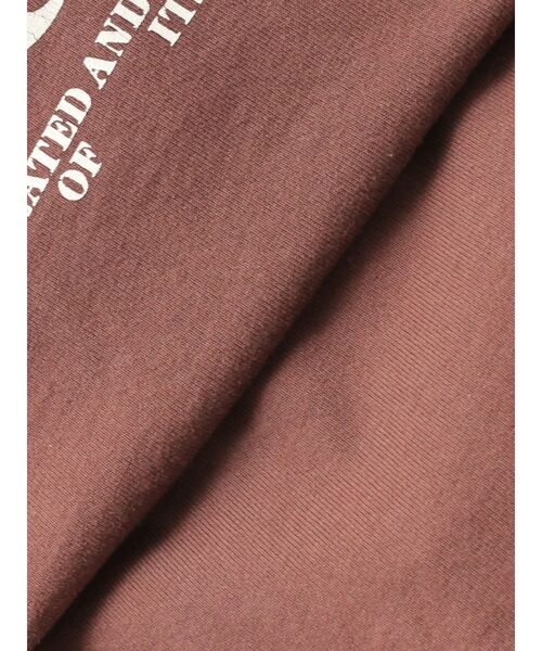 Ungrid（アングリッド）の「ヴィンテージウォッシュロゴビックTee（Tシャツ/カットソー・レディース・オレンジ/ブルー/オフホワイト/ブラウン・FREE）」の14枚目の写真