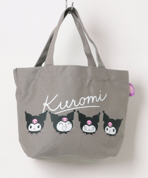 sanrio（サンリオ）の「【 sanrio 】 サンリオキャラクターズ カラーマチ付きランチバッグ 26S3（エコバッグ/サブバッグ・レディース・ピンク/ネイビー/イエロー/グレー/ホワイト×ピンク・FREE）」の3枚目の写真