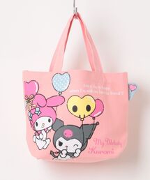 sanrio（サンリオ）の「【 sanrio 】 サンリオキャラクターズ カラーマチ付きランチバッグ 26S3（エコバッグ/サブバッグ）」