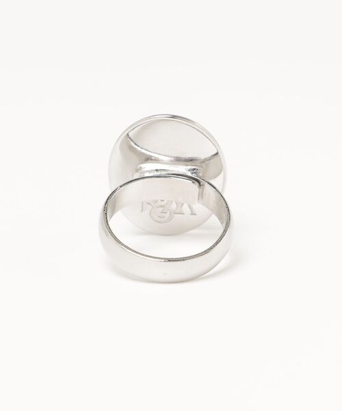 FUNALIVE(ファンアライブ)の「【ROOM.THE.ROOM】Cabochon oval ring リング(リング・レディース・シルバー・FREE)」の5枚目の写真