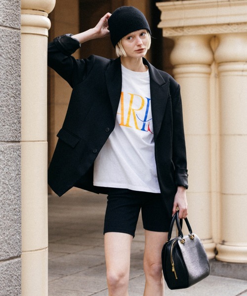 CREDONA（クレドナ）の「PARMANENT TEE（Tシャツ/カットソー・レディース・ブルー/ブラック系その他/その他/ピンク系その他/ブルー系その他2/ブラック/レッド/ピンク/グリーン/ホワイト/パープル/ブルー系その他/ネイビー・FREE）」の13枚目の写真