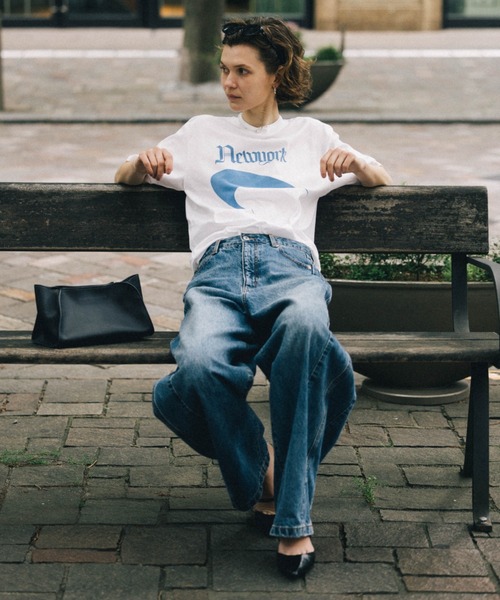 CREDONA(クレドナ)の「PARMANENT TEE/パーマネントTシャツ(Tシャツ/カットソー・レディース・ブルー/ブラック系その他/その他/ピンク系その他/ブルー系その他2/ブラック/レッド/ピンク/グリーン/ホワイト/パープル/ブルー系その他/ネイビー/ブルー系その他3/レッド系その他/ピンク系その他3・FREE)」の21枚目の写真