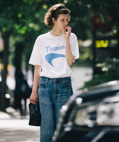 CREDONA(クレドナ)の「PARMANENT TEE/パーマネントTシャツ(Tシャツ/カットソー・レディース・ブルー/ブラック系その他/その他/ピンク系その他/ブルー系その他2/ブラック/レッド/ピンク/グリーン/ホワイト/パープル/ブルー系その他/ネイビー/ブルー系その他3/レッド系その他/ピンク系その他3・FREE)」の17枚目の写真