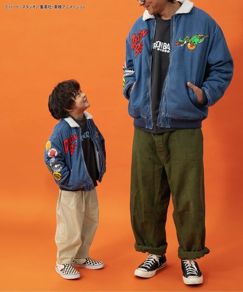 BREEZE（ブリーズ）の「ダブルタックイージーワイドパンツ（その他パンツ・キッズ・ベージュ/チャコール/オレンジ/パープル/イエロー/ブルー・90/100/110/120/130/140/150/160）」の15枚目の写真