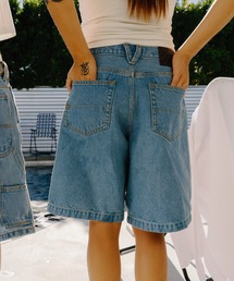 VANS（バンズ）の「チェック5 ルーズデニムショーツ / CHECK-5 BAGGY DENIM SHORT STON VN000C9VCDX1（デニムパンツ）」