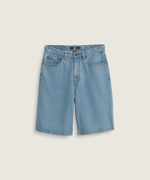 VANS（バンズ）の「チェック5 ルーズデニムショーツ / CHECK-5 BAGGY DENIM SHORT STON VN000C9VCDX1（デニムパンツ・メンズ・ブルー・33inch/32inch/31inch/30inch）」の5枚目の写真