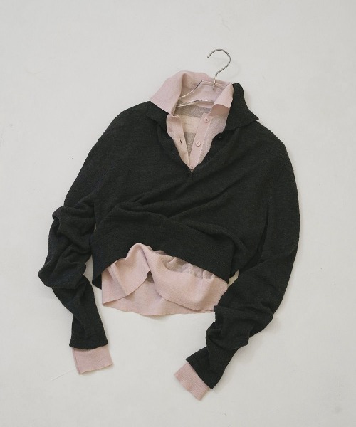 セール】TODAYFUL Layered Polo Knit（ニット/セーター）｜TODAYFUL