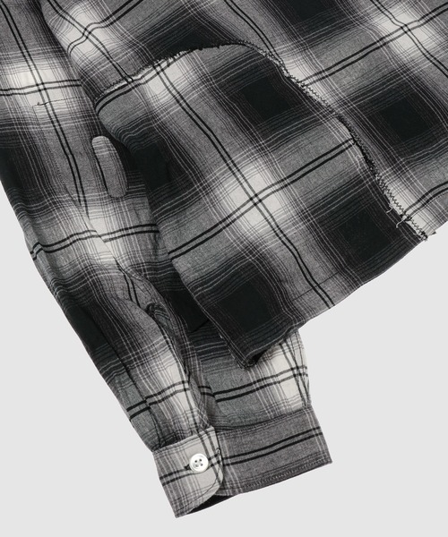 BOW WOW（バウワウ）の「REMADE RAYON PLAID SHIRT AGED（シャツ/ブラウス・メンズ・その他・XL/L）」の7枚目の写真