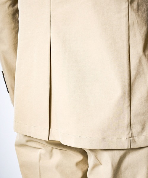 TETE HOMME（テットオム）の「【WEB限定 3点セット】 接触冷感 ドライポリエステル セットアップ ＆ クリアコットン 半袖ドレスTシャツ（セットアップ・メンズ・ベージュ/チャコールグレー/ネイビー・SMALL/XX-LARGE/X-LARGE/LARGE/MEDIUM）」の20枚目の写真