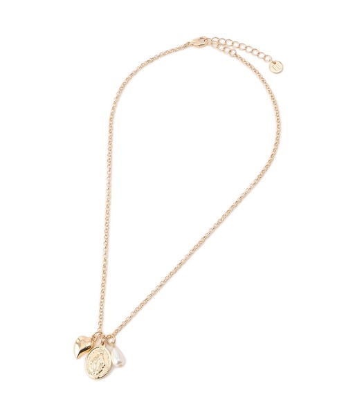 VIS（ビス）の「チャームコンビチェーンネックレス（ネックレス・レディース・シルバー/ゴールド・FREE）」の11枚目の写真