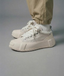 DISTORTION（ディストーション）の「ディストーション ブロック ロー DISTORTION BLOCK LOW White DIS26F0012-WHT（スニーカー）」
