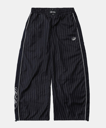 BADBLOOD（バッドブラッド）の「ダーククラシックピンストライプトラックパンツ - ネイビー（スウェットパンツ）」