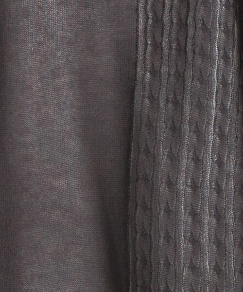 COMME CA ISM（コムサイズム）の「【セットアイテム】リネンライクケーブル クルーネックニット＋T/C天竺Tシャツ（ニット/セーター・メンズ・ブルー/チャコール・LARGE/MEDIUM）」の19枚目の写真