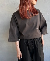[GYMPHLEX/ジムフレックス] ヘビーウェイトジャージー ワイドシルエットTシャツ