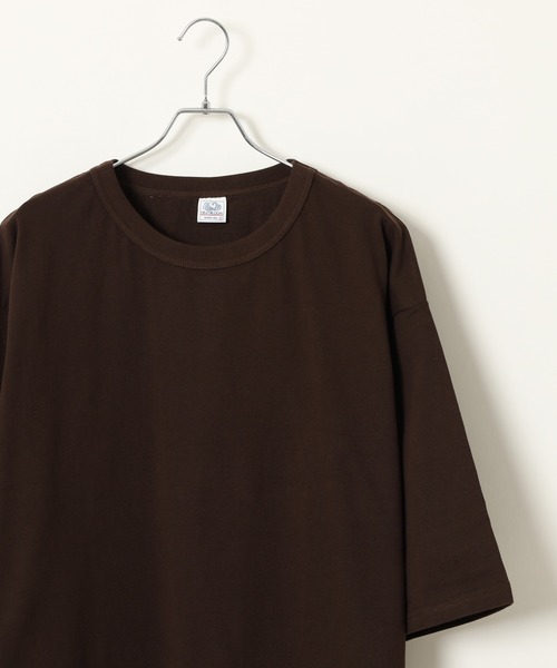 FRUIT OF THE LOOM（フルーツオブザルーム）の「ヘビーオンスBIG5分袖Tシャツ（Tシャツ/カットソー・レディース・ブラウン/ホワイト/グレー/ブラック・M/L/XL）」の2枚目の写真