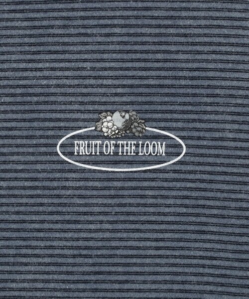 FRUIT OF THE LOOM(フルーツオブザルーム)の「FRUIT OF THE LOOM / Fade Border T-Shirt(Tシャツ/カットソー・メンズ・ネイビー/チャコールグレー・L/M/S/XL)」の6枚目の写真
