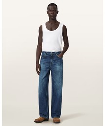LENNY LOOSE FIT WIDE LEG DENIM JEANS | LENNY ルーズ フィット ワイド レッグ デニム ジーンズ