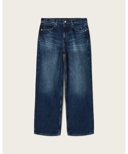 ALLSAINTS(オールセインツ)の「LENNY LOOSE FIT WIDE LEG DENIM JEANS | LENNY ルーズ フィット ワイド レッグ デニム ジーンズ(デニムパンツ・メンズ・ダークインディゴブルー・28/30/30/30/31/30/32/30)」の8枚目の写真