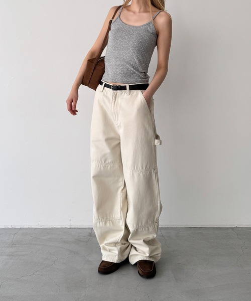 CANAL JEAN(キャナルジーン)の「HARING ドットキャミ(キャミソール・レディース・ブラック/ブルー/グレー・ONE SIZE)」の8枚目の写真