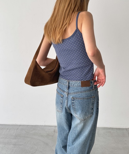 CANAL JEAN(キャナルジーン)の「HARING ドットキャミ(キャミソール・レディース・ブラック/ブルー/グレー・ONE SIZE)」の16枚目の写真