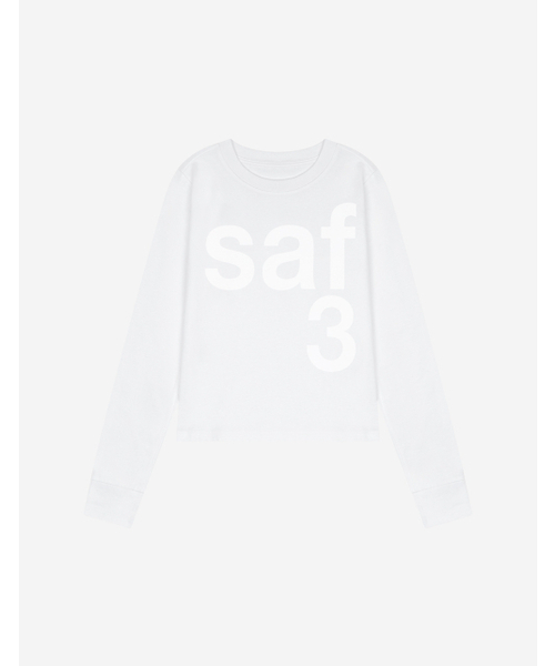 SAFARISPOT(サファリスポット)の「1/2ベーシックサファリロングスリーブ(ホワイト)(Tシャツ/カットソー・レディース・その他・1/2)」の2枚目の写真