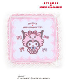 SLAP SLIP（スラップスリップ）の「【SWIMMERｘサンリオキャラクターズｘSLAPSLIP】レース付きハンカチ（ハンカチ/ハンドタオル）」