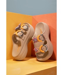クロックス サタデー プラットフォーム ディップドバックル サンダル W / crocs SatPlatformDippedBuckleSndlW