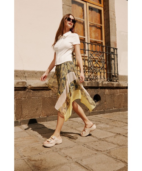 crocs(クロックス)の「クロックス サタデー プラットフォーム ディップドバックル サンダル W / crocs SatPlatformDippedBuckleSndlW(サンダル・レディース・ダークベージュ/ライトピンク・25cm/24cm/23cm/22cm/21cm)」の14枚目の写真