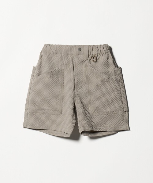 WILD THINGS（ワイルドシングス）の「【別注】＜WILD THINGS＞ ポケット ショートパンツ / キッズ 110cm-130cm（カーゴパンツ・キッズ・ベージュ/ブラック・S(120-130cm)/XS(110-120cm)）」の4枚目の写真