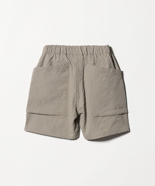 WILD THINGS（ワイルドシングス）の「【別注】＜WILD THINGS＞ ポケット ショートパンツ / キッズ 110cm-130cm（カーゴパンツ・キッズ・ベージュ/ブラック・S(120-130cm)/XS(110-120cm)）」の5枚目の写真