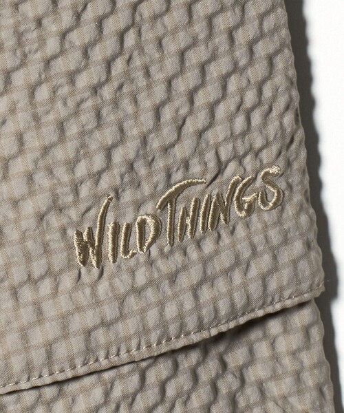 WILD THINGS（ワイルドシングス）の「【別注】＜WILD THINGS＞ ポケット ショートパンツ / キッズ 110cm-130cm（カーゴパンツ・キッズ・ベージュ/ブラック・S(120-130cm)/XS(110-120cm)）」の12枚目の写真