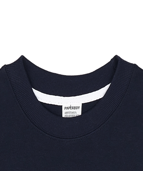 PAPERBOY(ペーパーボーイ)の「カリフォルニア スウェットシャツ - ネイビー(スウェット・レディース・ネイビー・SMALL/MEDIUM/LARGE/X-LARGE)」の6枚目の写真