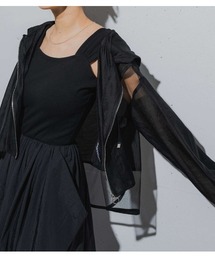 Desert　Rose（デザートローズ）の「【GALENA/ガレナ】シアーパーカー（パーカー）」