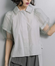 MARECHAL TERRE（マルシャルテル）の「チュールボリュームブラウス（シャツ/ブラウス）」